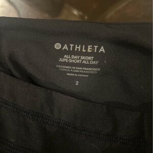 Athleta Black All-Day Skort